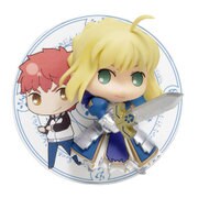 Fate/stay night [Unlimited Blade Works] 2.5次元バッジ セイバー・衛宮士郎