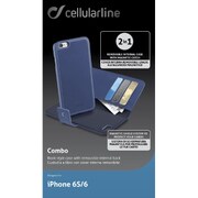 COMBOIPH647B [iPhone 6s/iPhone 6用 セパレート手帳型ケース Combo ブルー]