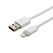 LED機能付き Lightningケーブル 1.2m ホワイト SLC-LE12/WH