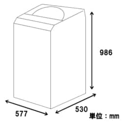 ヨドバシ.com - 日立 HITACHI NW-6WY W [全自動洗濯機（6.0kg） 白い 