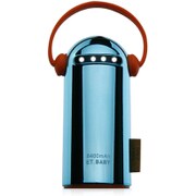 USB2ポート リチウムイオン パワーバンク 8400mAh Blue ET baby 8400 BLC