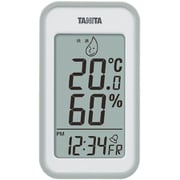 デジタル温湿度計 グレー TT-559-GY
