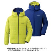 1101409 [サーマランド パーカ メンズ Mサイズ フラッシュグリーン×インクブルー]