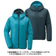 1101410 [サーマランド パーカ レディース Lサイズ ピーコックブルー×ダークマラード]