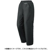 1101491 [サーマラップパンツ キッズ 110cm チャコールブラック×レッドブリック]