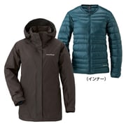 1101512 [ヴェイルダウンパーカ レディース XSサイズ チェストナッツ]