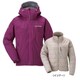 1102433 [3in1 フォールライン パーカ レディース Sサイズ マルベリー]