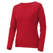 1104823 [WIC.フィット ロングスリーブTシャツ レディース Sサイズ サンライズレッド]