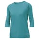 1104824 [WIC.フィット セミロングスリーブTシャツ レディース Mサイズ ターコイズ]