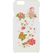 I6S-MK0-020 [iPhone 6s 4.7インチ用ケース 華尽くし 白]