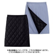 1105463 [サーマラップスカート レディース Mサイズ ブラック×スカイダイバー]