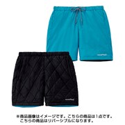 1105511 [サーマラップショーツ レディース Sサイズ ブラック/ヨットブルー]