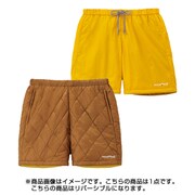 1105511 [サーマラップショーツ レディース Mサイズ コーヒー/クロムイエロー]