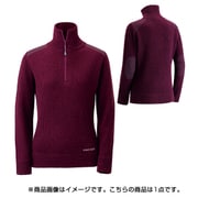 1106546 [ミッテルレギ ハーフジップセーター レディース Mサイズ マルベリー]