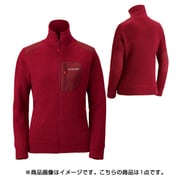 1106565 [ミッテルレギ フルジップセーター レディース XLサイズ ディープレッド]