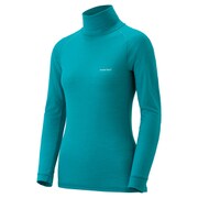 1107266 [スーパーメリノウール L.W. タートルネックシャツ Women's L ターコイズブルー(TQB)]