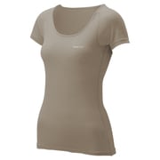 1107569 [ジオライン L.W. UネックTシャツ Women's M ピンクベージュ(PKBG)]