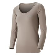 1107570 [ジオライン L.W. Uネックシャツ Women's S ピンクベージュ(PKBG)]