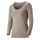 1107570 [ジオライン L.W. Uネックシャツ Women's M ピンクベージュ(PKBG)]