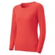 1107574 [スーパーメリノウール M.W. ラウンドネックシャツ Women's L コーラルピンク(COPK)]