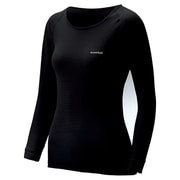 1107577 [ジオライン M.W. ラウンドネックシャツ Women's S ブラック(BK)]