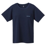 1114111 [WIC. ワンポイントロゴTシャツ レディース XSサイズ ネイビー]