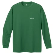 1114112 [WIC. ロングスリーブTシャツ メンズ Mサイズ ボトルグリーン]