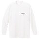 1114112 [WIC. ロングスリーブTシャツ メンズ Lサイズ ホワイト]