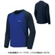 1114130 [WIC.ラグラン ロングスリーブTシャツ メンズ XLサイズ ダークネイビー×ダークブルー]
