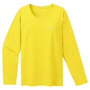 2104497 [ペアスキンコットン ロングスリーブT レディース Sサイズ シトラス]