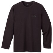 2104554 [コットン ロングスリーブT ワンポイントロゴ メンズ XLサイズ チェストナッツ]