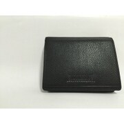中ベラ付二つ折り財布 クロ 61S044