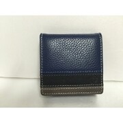 ハンテンカラーコンビBOX小銭入 ネイビー 61HT06 61HT06