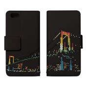iPhone 6s用デザインプリント レザーケース 夜景1