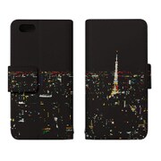 iPhone 6s用デザインプリント レザーケース 夜景2