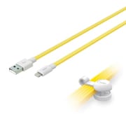 Lightningカラー 強靱ケーブル 1.5m イエロー