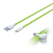 Lightningカラー 強靱ケーブル 2.0m グリーン