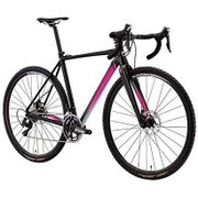 ロードバイク STEEPLE X 530mm 2016年モデル ブラック/ピンク 16G-IE-SX-03