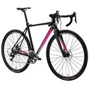 ロードバイク STEEPLE X 550mm 2016年モデル ブラック/ピンク 16G-IE-SX-04
