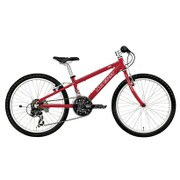 子ども用自転車 22型 18段変速 レッド 16LG-22-02 LGS-J22 LG RED270