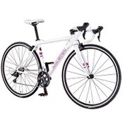 ロードバイク LGS-WSR 500mm 700×25C 外装18段変速 LGホワイト 16LG-WS-03