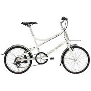 小径車(ミニベロ) LGS-MV 1 370mm 20型 外装7段変速 マットLGホワイト 16LG-M1-01