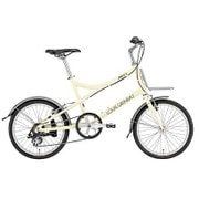 小径車(ミニベロ) LGS-MV 1 410mm 20型 外装7段変速 マットアイボリー 16LG-M1-05