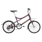 小径車(ミニベロ) LGS-MV 1 410mm 20型 外装7段変速 マットボルドー 16LG-M1-08