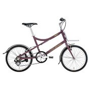 小径車(ミニベロ) LGS-MV 1 450mm 20型 外装7段変速 マットボルドー 16LG-M1-09