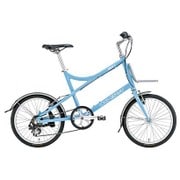 小径車(ミニベロ) LGS-MV 1 410mm 20型 外装7段変速 マットライトブルー 16LG-M1-17