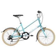 小径車(ミニベロ) LGS-MV 1M 370mm 20型 外装7段変速 ライトブルー 16LG-M1M-03