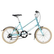 小径車(ミニベロ) LGS-MV 1M 430mm 20型 外装7段変速 ライトブルー 16LG-M1M-04