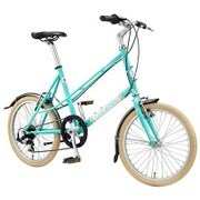 小径車(ミニベロ) LGS-MV 1M 370mm 20型 外装7段変速 ミントグリーン 16LG-M1M-05