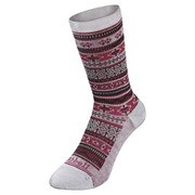 メリノウール ジャカードソックス Women's 1108756 ディープピンク Mサイズ [アウトドア ソックス]